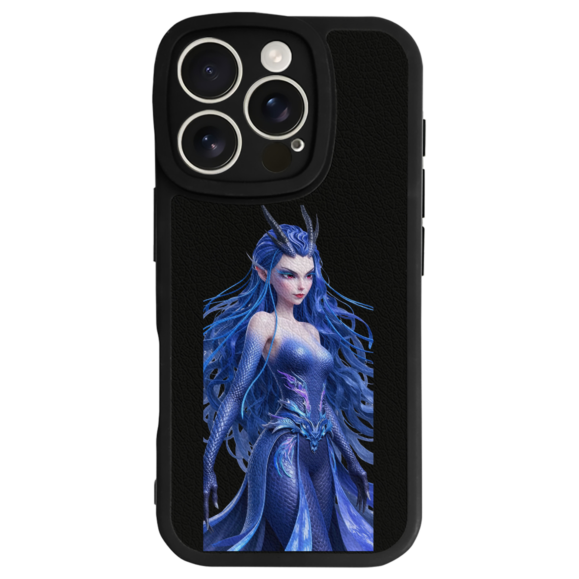 （画像用） Ne Zha 2 ナタ 魔童の大暴れ 【iPhone 16シリーズ対応】シリコンスマホケース（レザー調） 材質：シリコン